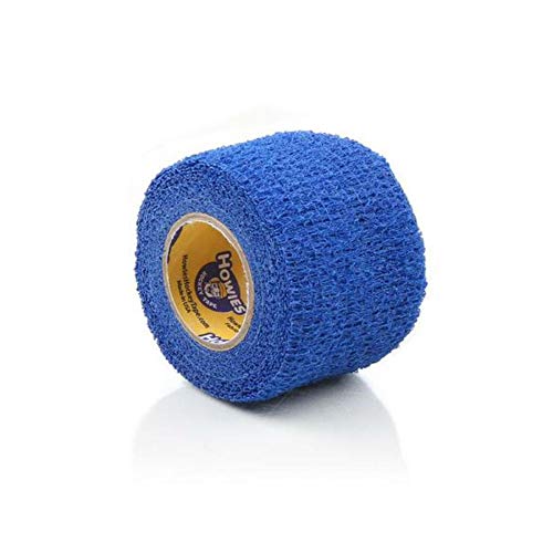 Howies Hockey Stretch Grip Tape | 1 Pack of Grip Tape for Hockey & Lacrosse Sticks, Baseball Bats | Multiple Color Options (Blue)