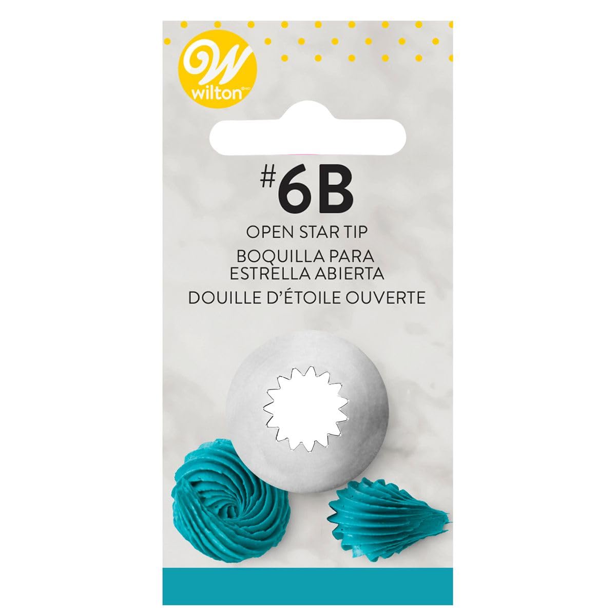 WILTON-PIPETIP-NO6B-STAR-1PACK
