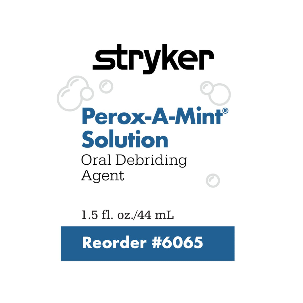 Stryker Perox-A-Mint Oral Rinse - 1.5oz