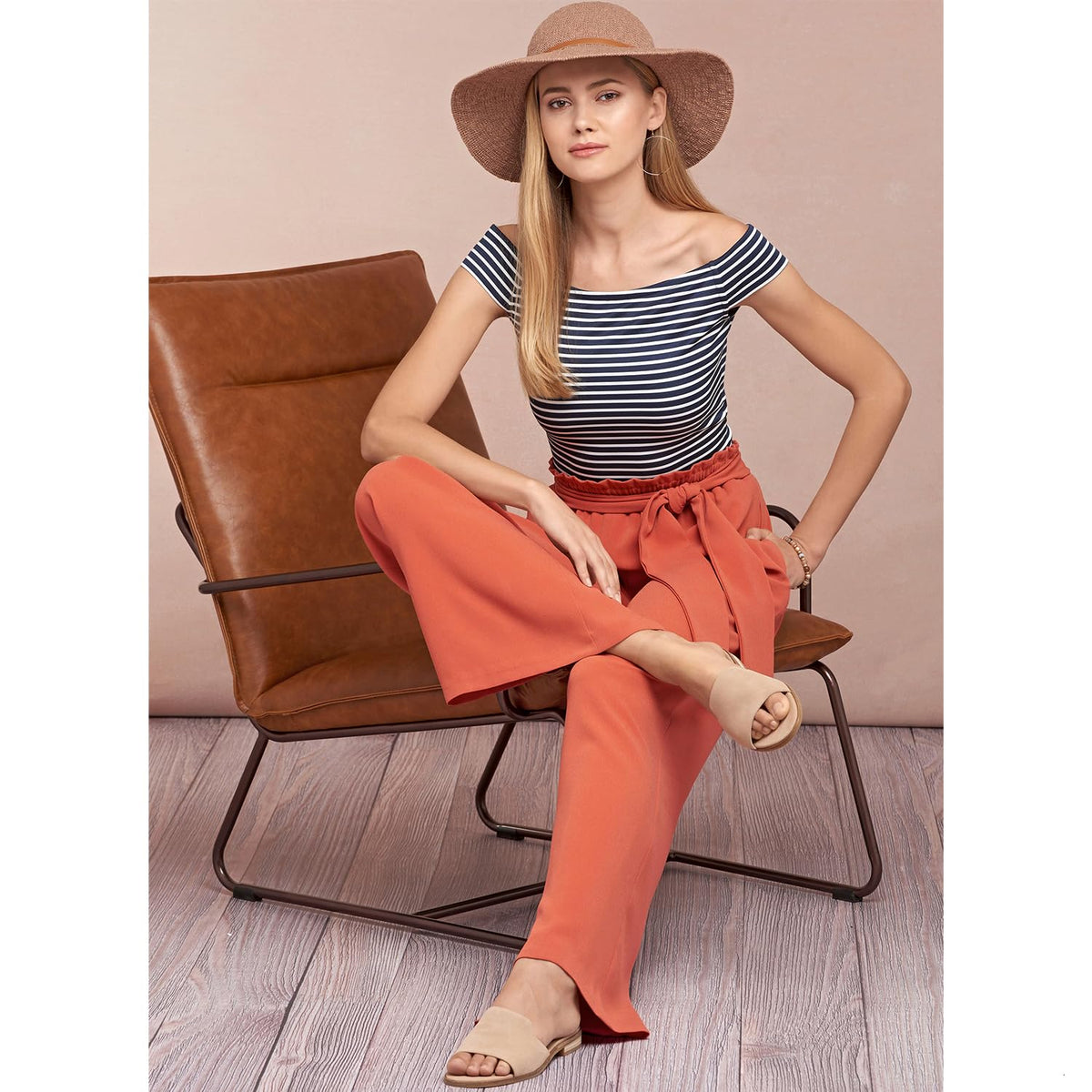 Simplicity S8605 Women's Pull-On Skirt & Wide-Leg Pants Sewing Pattern, Sizes 6-24