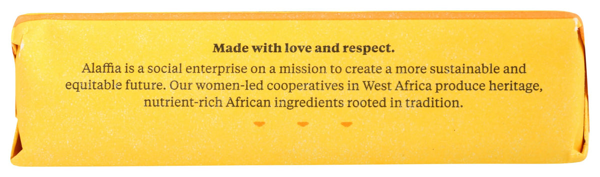 Alaffia Unscented Authentic African Black Soap, 5 Oz