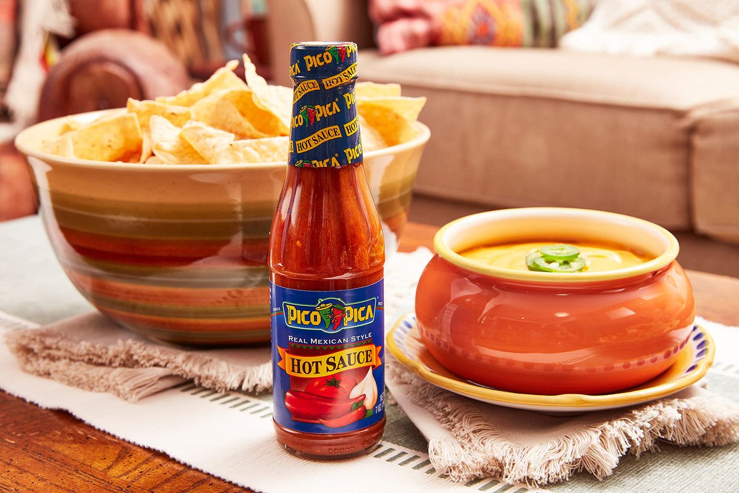 Pico Pica Hot Sauce, 7 oz
