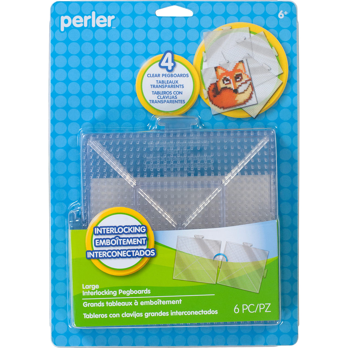 PERLER-LGSQ-PEGBOARD-4CT-1PACK