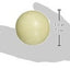 Chuckit! Dog Max Glow Ball Bright Playtime at Night (2 Pack), Large