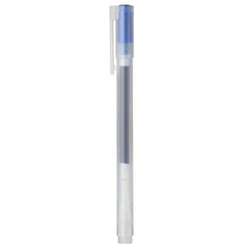 Muji Gel Ink Ballpoint Pen Cap Type 10-Pieces Set, 0.38 mm Nib Size