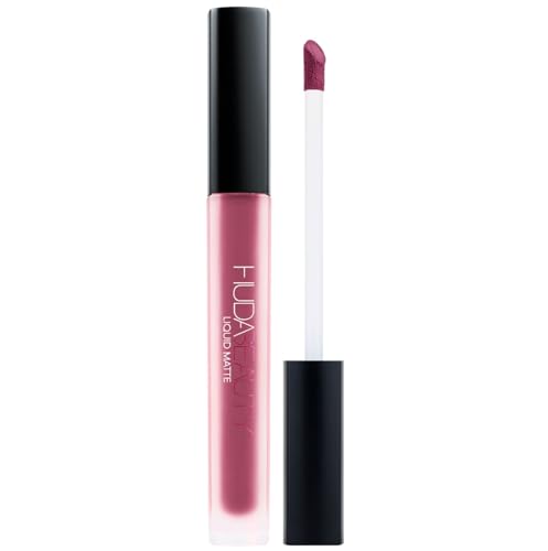 HUDA BEAUTY Liquid Matte Ultra-Comfort Transfer-proof Trophy Wife Lipstick
