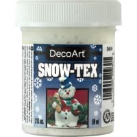 DecoArt Snow-Tex 4oz White Solid Snow Texture Paste