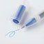 Muji Gel Ink Ballpoint Pen Cap Type 10-Pieces Set, 0.38 mm Nib Size