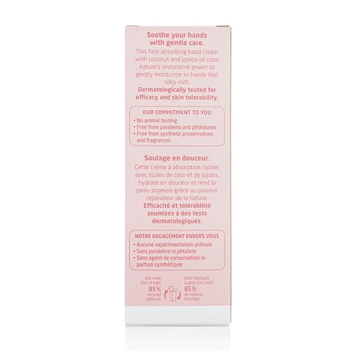 Weleda Unscented Hand Cream, 1.7 Fluid Ounce, Plant Rich Moisturizer with Jojoba, Borage and Coconut Oils