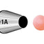 Wilton Decorating Tip-1A Round Carded, Package May Vary