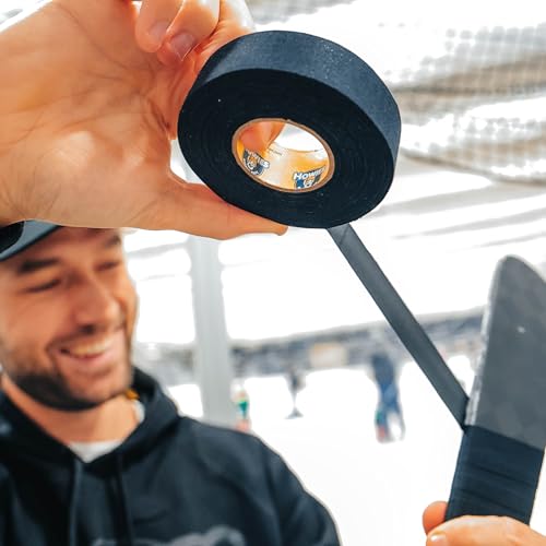 Howies Hockey Tape - 1 Pack Cloth Stick Tape - Multiple Color Options - Strong, Long-Lasting Grip for Hockey Stick, Lacrosse and Baseball