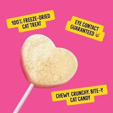 Bonkers Purrpops Cat Treats, Salmon and Tuna Flavors, 18 Count Value Pack