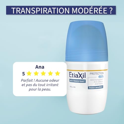 Etiaxil Anti-Perspirant Deodorant 48H Roll-on 2 x 50ml by Etiaxil