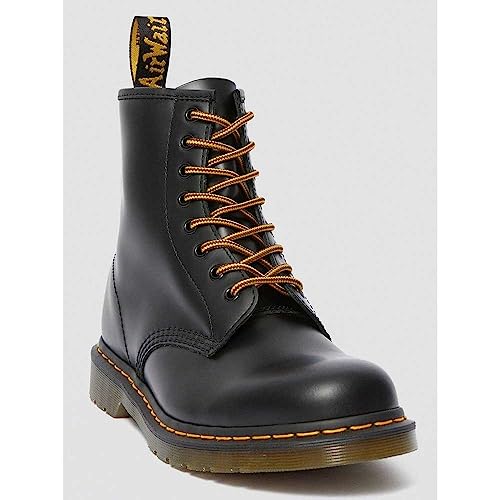 Dr. Martens 140CM Brn/Ylw Round Lace 8-10I-EA, Brown/Yellow