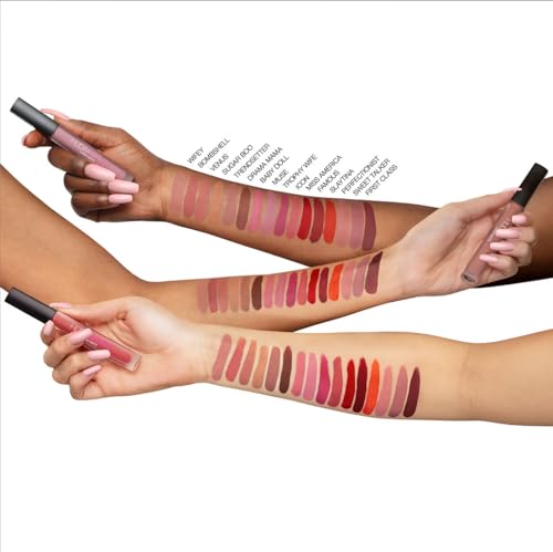 HUDA BEAUTY Liquid Matte Ultra-Comfort Transfer-proof Trophy Wife Lipstick