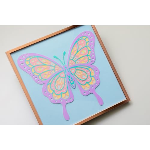 Cricut Smart Paper Sticker Cardstock - 10 Sheets - Adhesive Paper for Stickers - Compatible with Cricut Explore 3/Maker 3