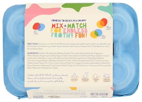 Pacha Soap Color Changing Froth Bomb 6 Count, 12 Oz