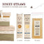 Savannah Bee Company Honey Straws - Pure and All Natural Honey Straw Sticks Made in the USA