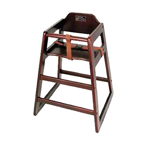 Winco CHH-3, Restaurant High Chair Security Straps for Kids, Children Chair Safety Garnet Belts, 3 Piece Set
