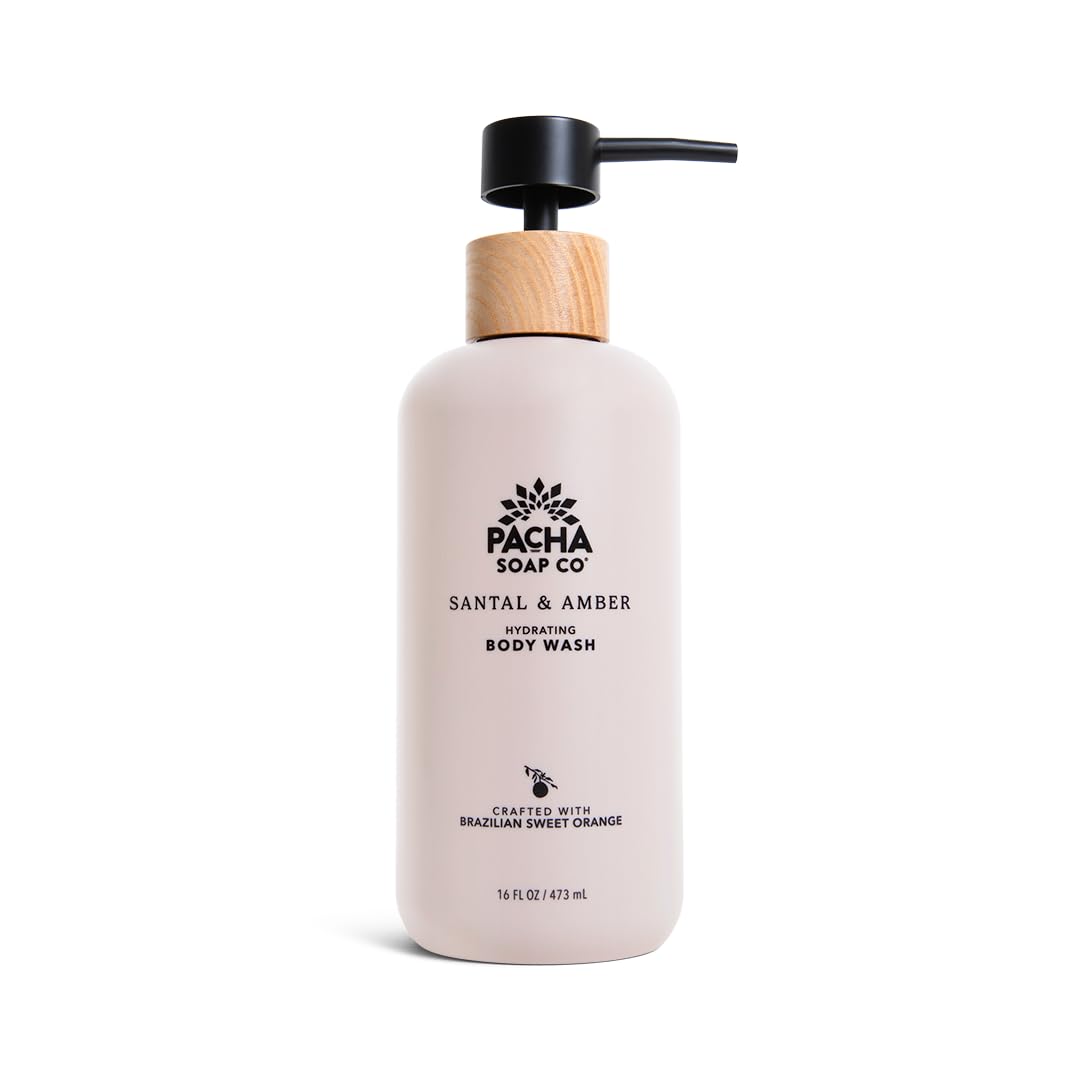 Pacha Soap Santal & Amber Body Wash, 16 FZ