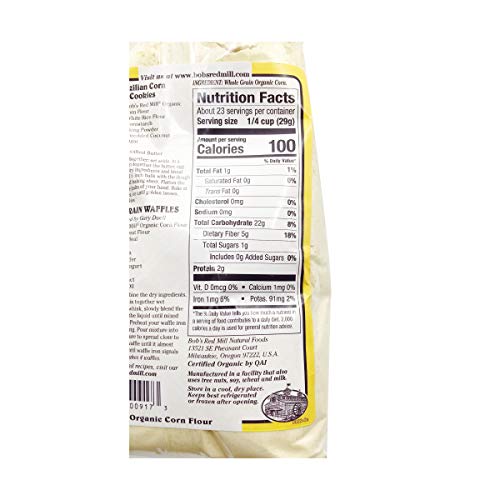 Bob's Red Mill Organic Corn Flour - 24 oz