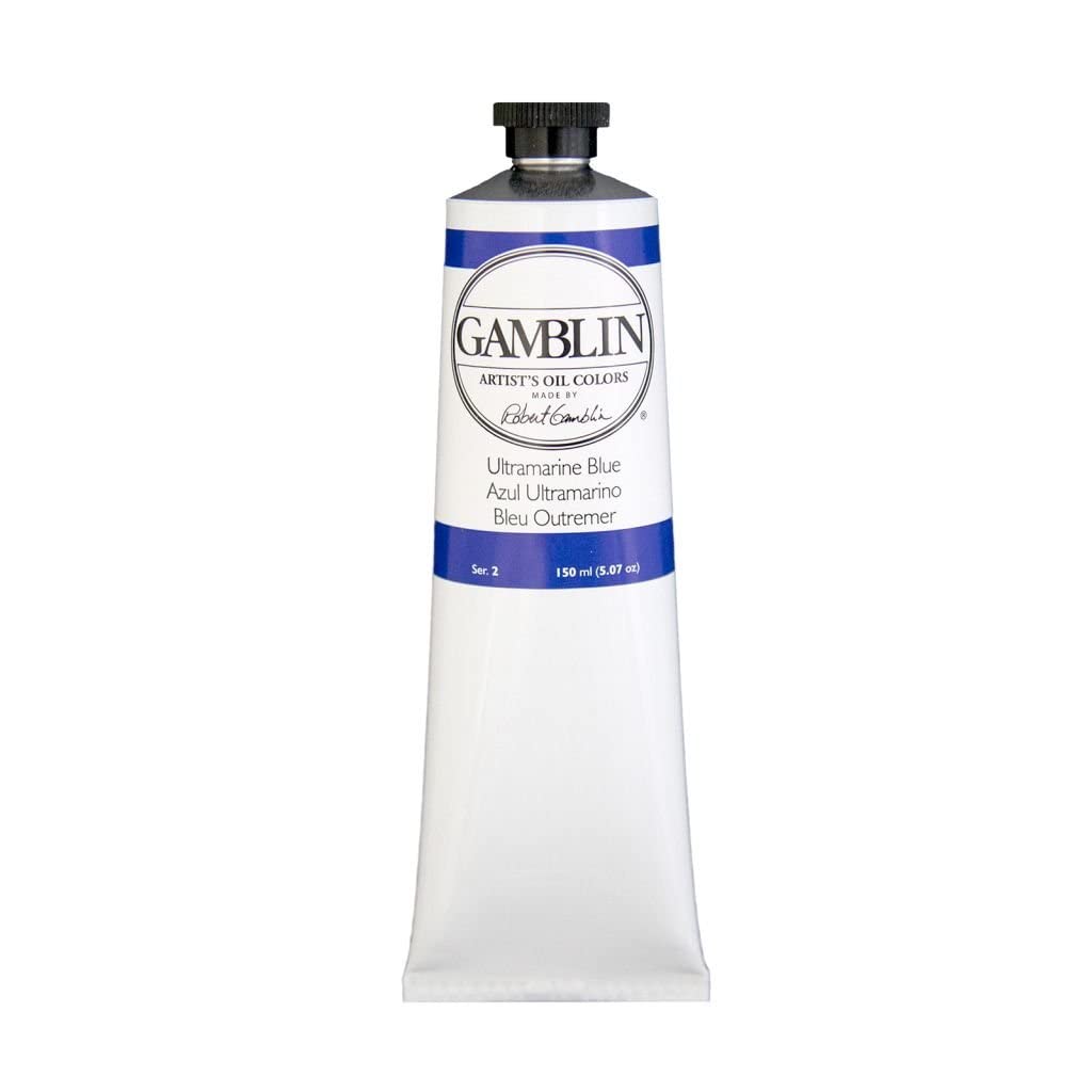 Gamblin Artist Oil Color - Ultramarine Blue - 150 ml Tube