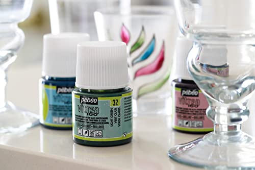 Pebeo Vitrea 160, Glossy Glass Paint, 45 ml Bottle