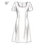 New Look 6567 Women's Dress Sewing Pattern, Sizes 6-16