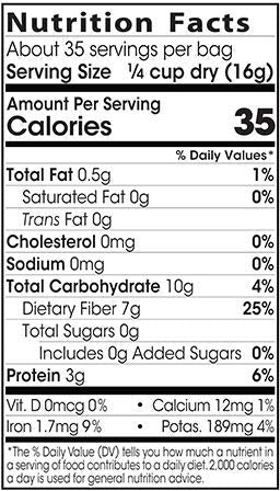 Shiloh Farms - Organic Unprocessed Fine Bran - 20 oz