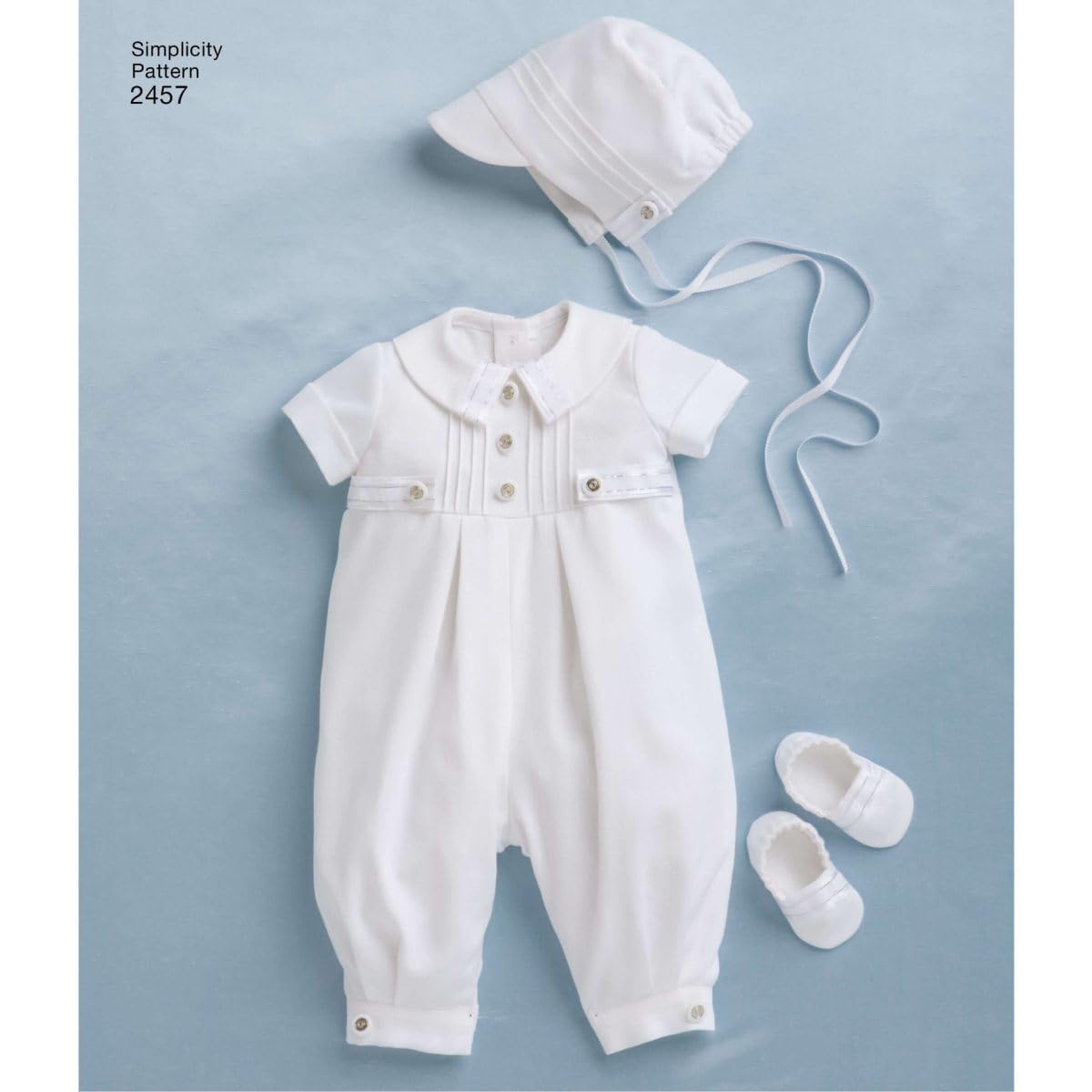 Simplicity Special Occasion Baby Clothing Sewing Pattern, Sizes XXS-M
