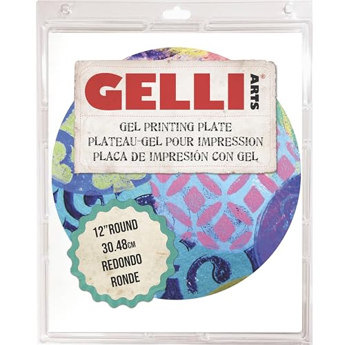 Gelli Arts Perfect Placement Tool - Paper Positioning Tool for Gelli Arts Gel Printing Plate, Clear Acrylic Alignment Gadget, Art Aid for Gel Printing, Printmaking Positioner
