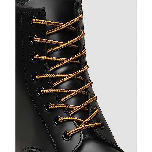 Dr. Martens 140CM Brn/Ylw Round Lace 8-10I-EA, Brown/Yellow