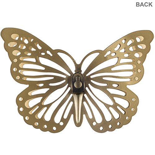 Gold Metal Butterfly Wall Decor