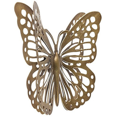 Gold Metal Butterfly Wall Decor