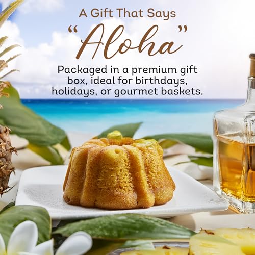 Tortuga Hawaiian Pineapple Rum Cake, 4 ounce