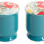 The Pioneer Woman Vintage Floral Ceramic Salt and Pepper Shaker Set,red, white, green
