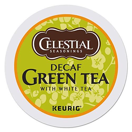 Celestial Seasonings Decaf Green Tea, K-Cup Portion Pack for Keurig K-Cup Brewers