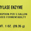 Amylase Enzyme 1 Oz