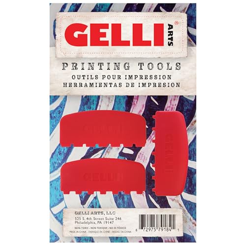 Gelli Arts Perfect Placement Tool - Paper Positioning Tool for Gelli Arts Gel Printing Plate, Clear Acrylic Alignment Gadget, Art Aid for Gel Printing, Printmaking Positioner