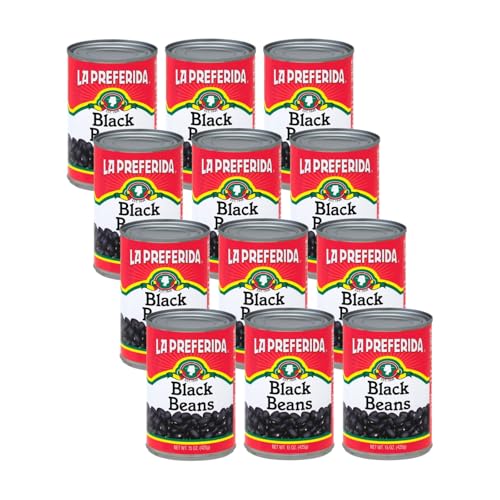 La Preferida Authentic Canned Black Beans, 15 Oz