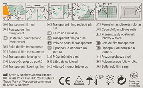 Smith and Nephew Flexifix Opsite Transparent Adhesive Film Roll 4" X10.9 Yards - Model 66000041