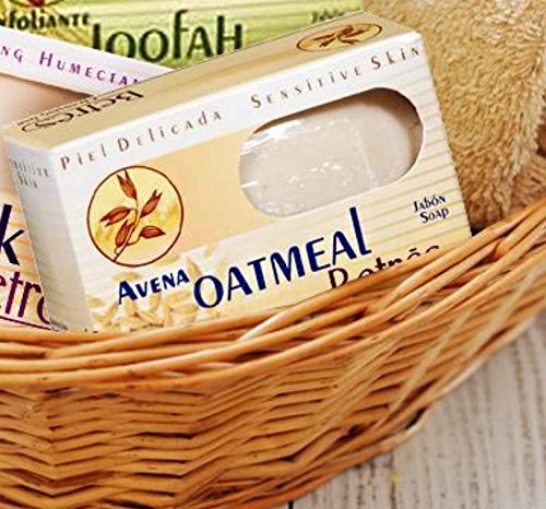 Betres Avena Oatmeal Bar Soap 3.5 oz for Sensitive Skin - 2-PACK
