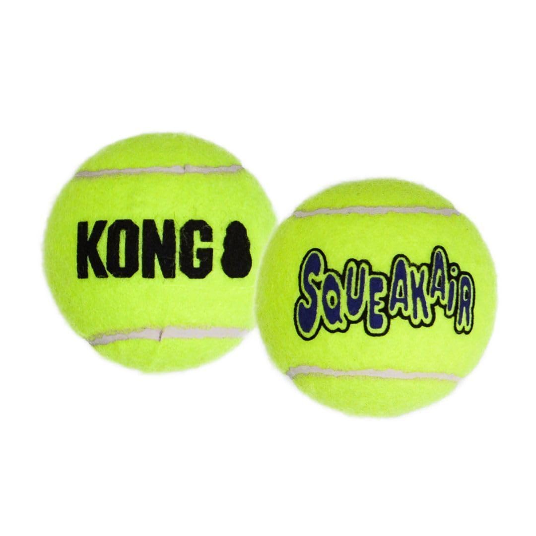 KONG Air Dog Squeaker Tennis Ball X-Large - 1 Pack - Pack of 4