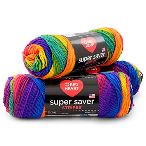 RED Heart E300PK.4960 Super Saver 3-Pack Yarn