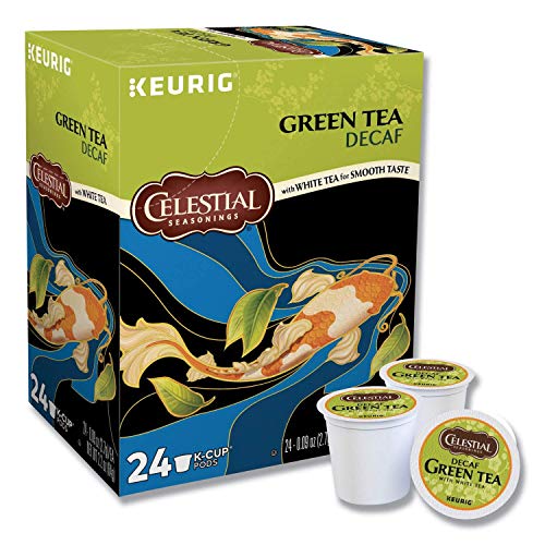 Celestial Seasonings Decaf Green Tea, K-Cup Portion Pack for Keurig K-Cup Brewers
