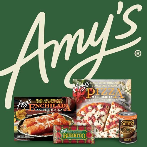Amy’s Soup, Cream of Tomato Soup, Gluten Free and Low Fat, Made With Sun-Ripened Tomatoes, Canned Soup, 14.5 Oz
