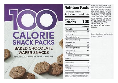 Benton’s 100 Calorie Baked Wafer Snack Packs