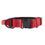KONG Ultra Durable Padded Comfort Handle Dog Collar (Medium, Red)