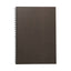 MUJI Planting Tree Paper Double Ring Notebook Ruled Grey A5