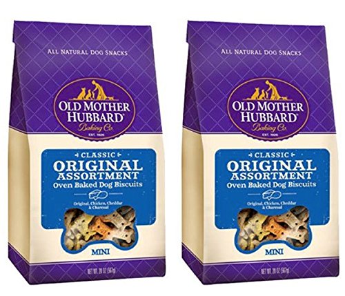 Old Mother Hubbard Crunchy Classic Natural Dog Treats - Original Assortment (2 Pack)